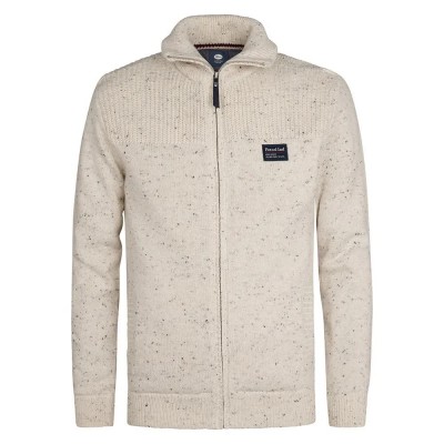 блуза,мъжки,пуловери,petrol,industries,m,3050,kwc283,full,zip,sweater,antique,white,melee