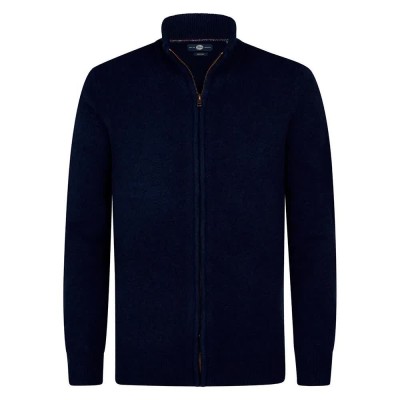 блуза,мъжки,пуловери,petrol,industries,m,3050,kwc292,full,zip,sweater,blue,(deep,capri)