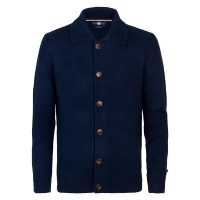 жилетка,мъжки,пуловери,petrol,industries,m,3050,kwc296,cardigan,blue,(deep,capri)
