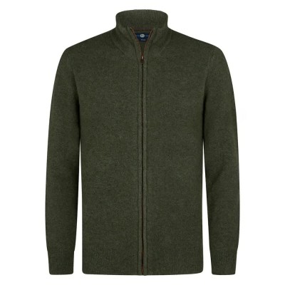 блуза,мъжки,пуловери,petrol,industries,m,3050,kwc292,full,zip,sweater,green,(army,green)