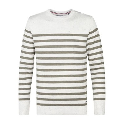 блуза,мъжки,пуловери,petrol,industries,m,3050,kwr203,sweater,antique,white,melee