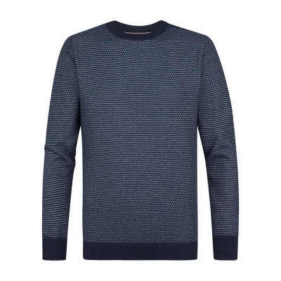 блуза,мъжки,пуловери,petrol,industries,m,3050,kwr209,sweater,dark,denim,(blue)