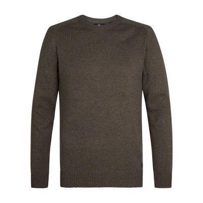 блуза,мъжки,пуловери,petrol,industries,m,3050,kwr219,sweater,brown,(mud)