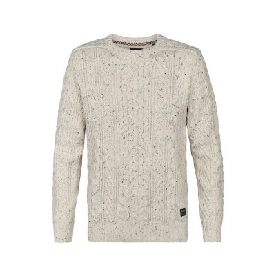 блуза,мъжки,пуловери,petrol,industries,m,3050,kwr247,sweater,beige,(antique,white,melee)