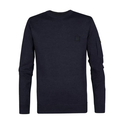блуза,мъжки,пуловери,petrol,industries,m,3050,kwr249,sweater,blue,(royal,navy)