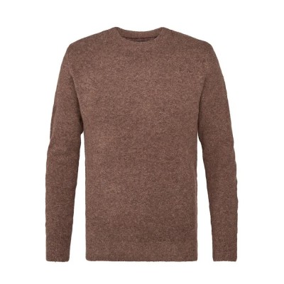 блуза,мъжки,пуловери,petrol,industries,m,3050,kwr291,sweater,brown,(mud)