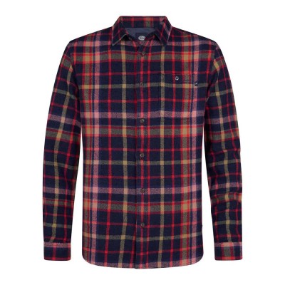 риза,с,дълъг,ръкав,мъжки,ризи,petrol,industries,m,3050,sil400,long,sleeve,shirt,royal,navy,(blue)