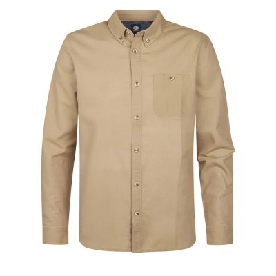 риза,с,дълъг,ръкав,мъжки,ризи,petrol,industries,m,3050,sil403,long,sleeve,shirt,tan,(beige)