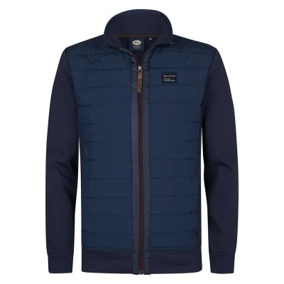 блуза,мъжки,пуловери,petrol,industries,m,3050,swc305,full,zip,sweatshirt,blue,(royal,navy)