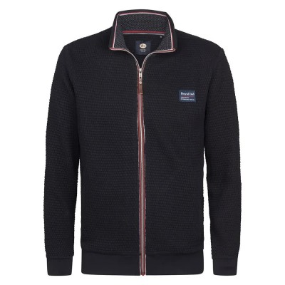блуза,мъжки,пуловери,petrol,industries,m,3050,swc343,full,zip,sweatshirt,deep,black,(black)