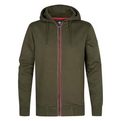 блуза,мъжки,пуловери,petrol,industries,m,3050,swh149,full,zip,sweatshirt,army,green