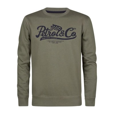 блуза,мъжки,пуловери,petrol,industries,m,3050,swr110,sweatshirt,mossy,stone,(green)