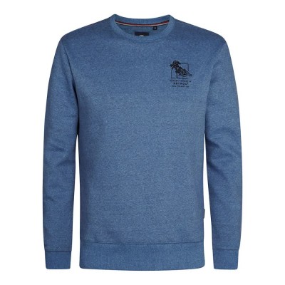 блуза,мъжки,пуловери,petrol,industries,m,3050,swr309,sweatshirt,indie,blue,(blue)