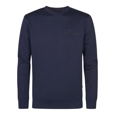 блуза,мъжки,пуловери,petrol,industries,m,3050,swr326,sweatshirt,blue,(deep,capri)
