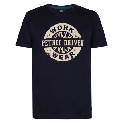 тениска,мъжки,тениски,petrol,industries,m,3050,tsr132,short,sleeve,t,shirt,black,(royal,navy)