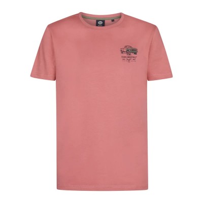 тениска,мъжки,тениски,petrol,industries,m,3050,tsr138,short,sleeve,t,shirt,red,brick
