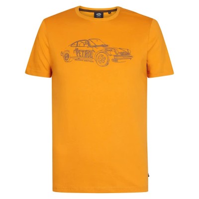 тениска,мъжки,тениски,дамски,тениски,petrol,industries,m,3050,tsr139,short,sleeve,t,shirt,orange,(sunflower)