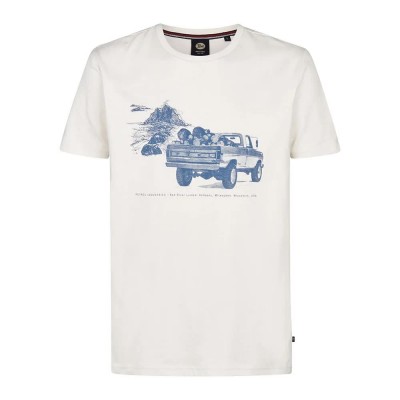 тениска,мъжки,тениски,petrol,industries,m,3050,tsr601,short,sleeve,t,shirt,seashell,(white)