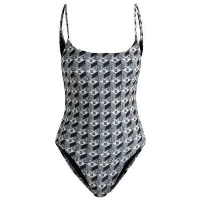 бански,костюм,дамски,бански,костюми,hugo,pure,swimsuit,open,miscellaneous,963,(grey)