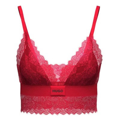 дамско,бельо,дамски,бикини,и,танкини,hugo,50535060,triangle,bra,red,(bright,red,620)