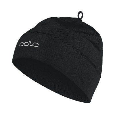 шапка,всички,шапки,odlo,polyknit,warm,reflective,hat,black,(black)