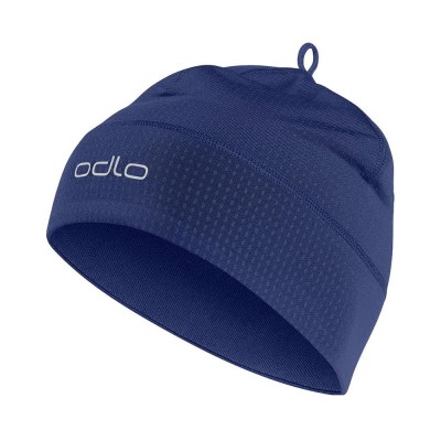 шапка,всички,шапки,odlo,polyknit,warm,reflective,hat,blue,(skipper,blue)