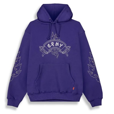 суичър,мъжки,пуловери,дамски,пуловери,grimey,sampans,regular,hoodie,blue,(blue)
