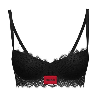 сутиен,дамско,бельо,дамски,бикини,и,танкини,hugo,10269292,push,up,bra,black,(black,001)