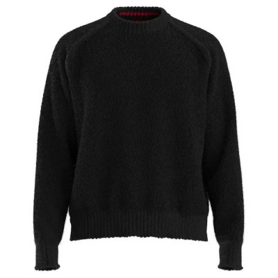блуза,мъжки,пуловери,hugo,san,christopher,10273683,01,sweater,black,001