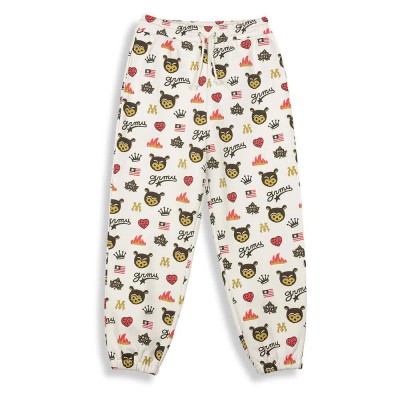 анцуг,мъжки,панталони,дамски,панталони,grimey,mud´s,the,residence,bear,sweat,pants,white,(off,white)