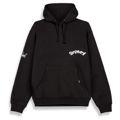 суичър,мъжки,пуловери,дамски,пуловери,grimey,the,planet,regular,hoodie,black,(black)