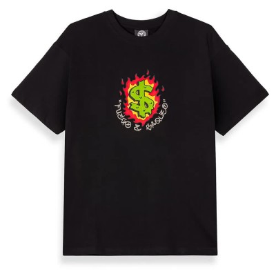 тениска,мъжки,тениски,grimey,the,shelter,bucks,to,burn,regular,short,sleeve,t,shirt,black