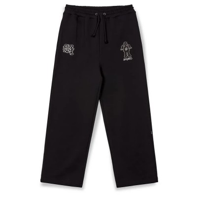 анцуг,мъжки,панталони,grimey,the,shelter,wide,leg,sweat,pants,black