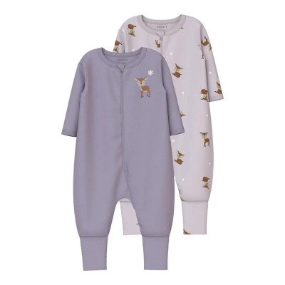 пижама,детски,пижами,name,it,deer,pyjama,2,units,purple,(lilac,marble,lavender,gray)