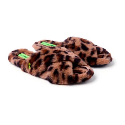 пантофи,дамски,пантофи,gioseppo,bessemer,slippers,leopard,(brown)