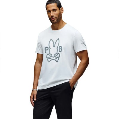 тениска,мъжки,тениски,psycho,bunny,chris,t,shirt,white