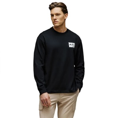 тениска,мъжки,тениски,psycho,bunny,wade,long,sleeve,t,shirt,black