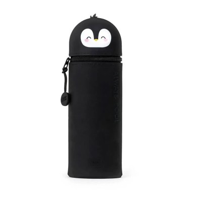 канцеларски,принадлежности,legami,kawaii,penguin,pencil,case,black,(multicolor)