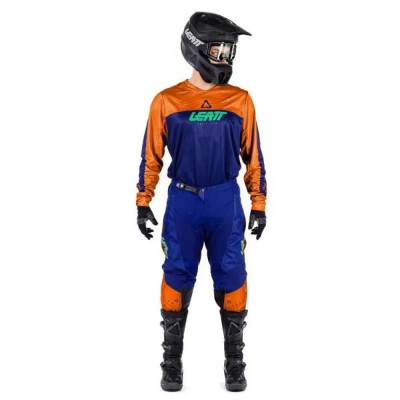 комплект,мъжки,тениски,дамски,тениски,leatt,3.5,v26,off,road,set,blue,(orange)