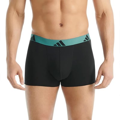 боксерки,мъжко,бельо,adidas,active,flex,cotton,boxers,2,units,black,(teal,bluee)