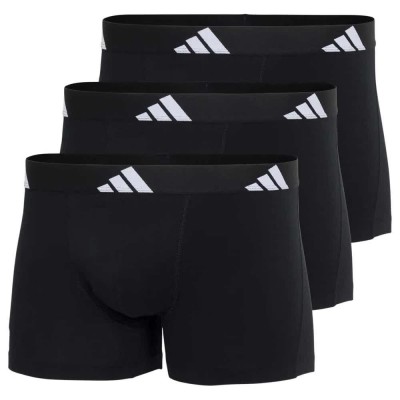 боксерки,мъжко,бельо,adidas,active,flex,cotton,trunk,boxers,3,units,black,black,bk
