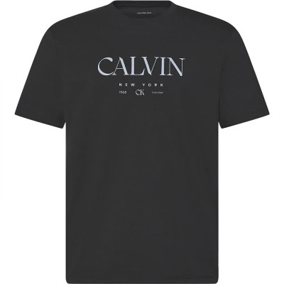 тениска,мъжки,тениски,дамски,тениски,calvin,klein,20s,graphic,short,sleeve,t,shirt,black,(pirate,black)