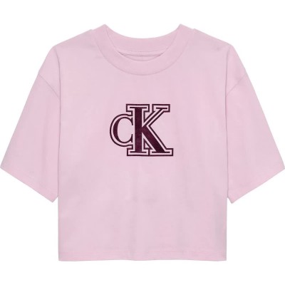тениска,детски,тениски,calvin,klein,ig0ig03062,short,sleeve,t,shirt,pink,(pearly,pink)