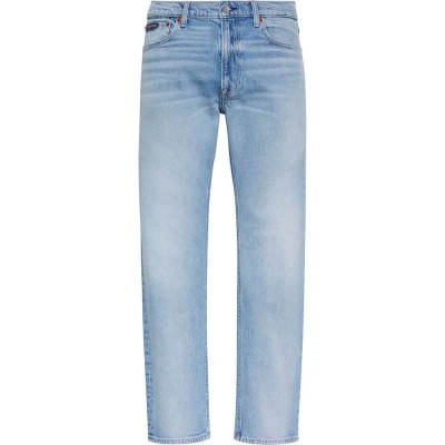 дънки,мъжки,панталони,дамски,панталони,calvin,klein,lv04rd900g,slim,straight,fit,jeans,blue,(medway,blue)