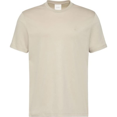 тениска,мъжки,тениски,дамски,тениски,calvin,klein,supima,cotton,short,sleeve,t,shirt,beige,(ancient,marble)