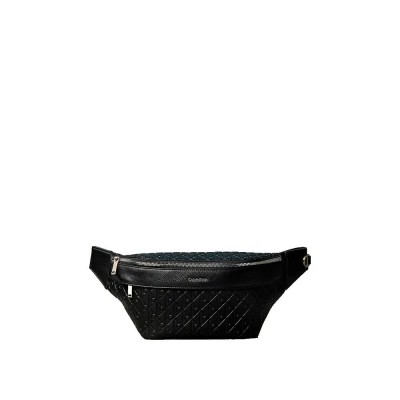 чанта,всички,чанти,calvin,klein,emblem,waist,bag,black,(black)