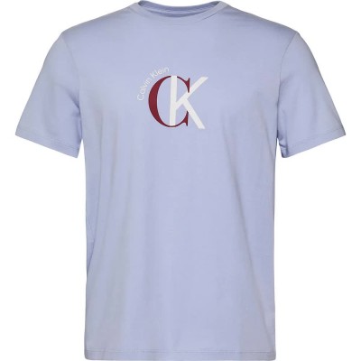 тениска,мъжки,тениски,дамски,тениски,calvin,klein,jeans,30s,2,tone,short,sleeve,t,shirt,blue,(casual,blue)