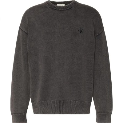 блуза,мъжки,пуловери,calvin,klein,jeans,easy,sweater,grey,(black)