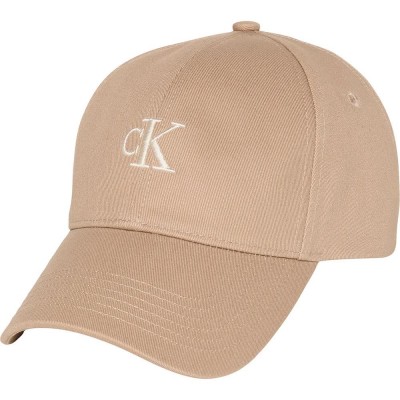 дънки,всички,шапки,calvin,klein,jeans,monogram,cap,beige,(desert,taupe,w,contrast,logo)