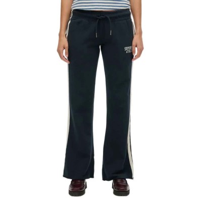анцуг,дамски,панталони,superdry,athletic,stripe,flare,joggers,eclipse,navy,(black)